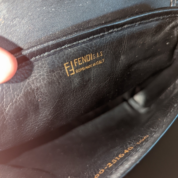 Fendi Vintage Small Canvas Crossbody Bag+Dust Bag - Picture 12 of 14